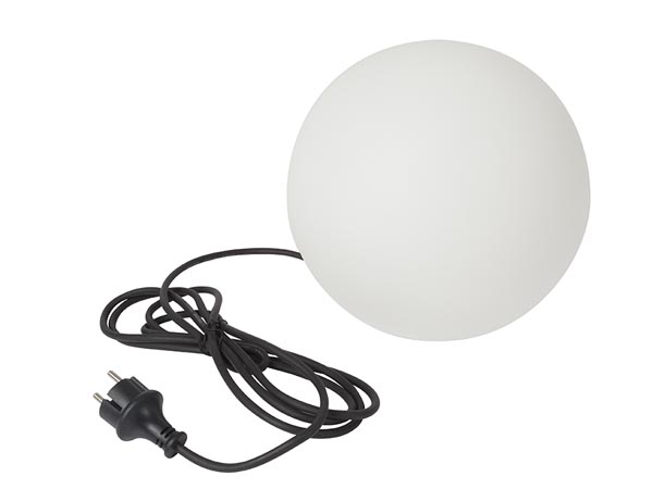 Perel Lichtbol voor tuin - kogellamp met grondpen Ø 25 cm - LAMPH11S