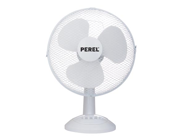 Perel Tafelventilator - ABS - Ø 40 cm - WIT - CFAN040P