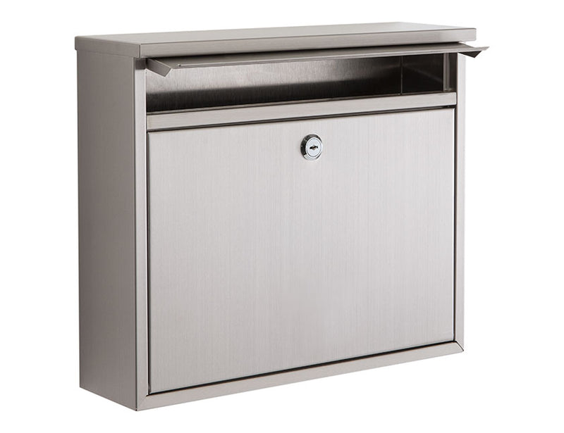 Practo Garden Brievenbus Atlanta inox - B500
