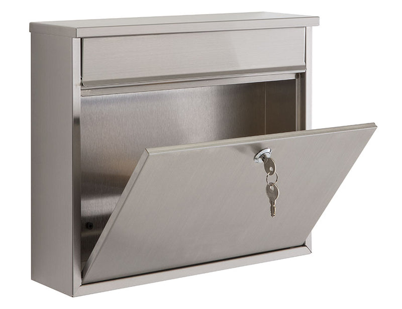 Practo Garden Brievenbus Atlanta inox - B500