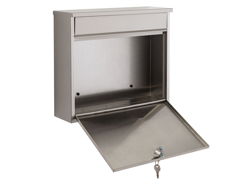 Practo Garden Brievenbus Atlanta inox - B500