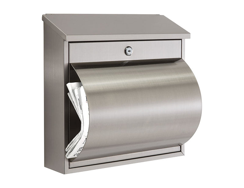 Practo Garden Brievenbus Boston inox - B501