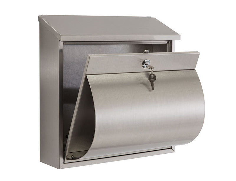 Practo Garden Brievenbus Boston inox - B501