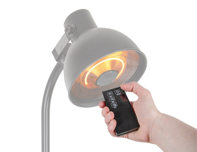 Practo Garden Elektrische terrasverwarmer lantaarn Helios - 2000 W - TVE107