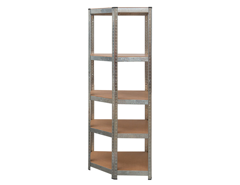 Practo Home Heavy Duty Opbergrek hoek hout/galva  - M841