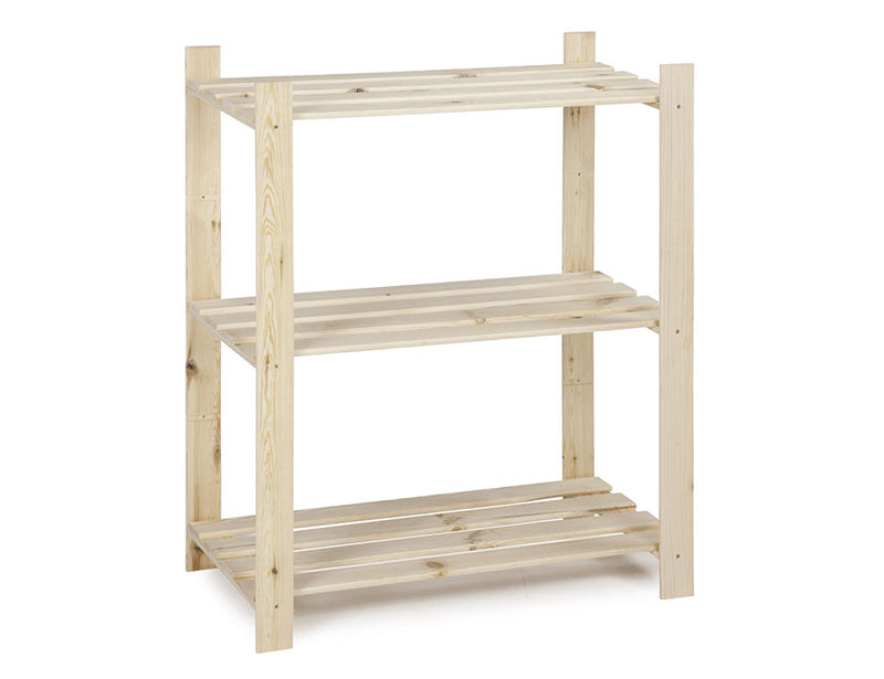 Practo Home Houten opbergrek Woody Rack 202/40 - 95 x 80 x 40 cm - H202/40
