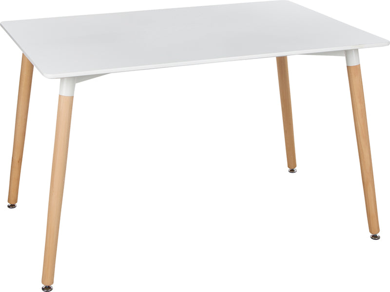 LIQUIDATIE ! Practo Home Tafel Laila rechthoekig 120 x 80 x 73 cm - Q500