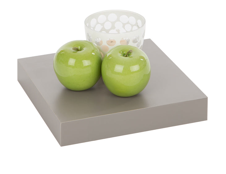 Practo Home Zwevende wandplank (wordt verkocht per 2 stuks) - wandtablet Taupe 23cm - OW402TA