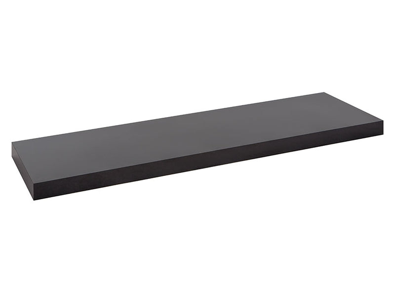 Practo Home Zwevende wandplank (wordt verkocht per 2 stuks) - wandtablet Zwart 90cm - OW409NO