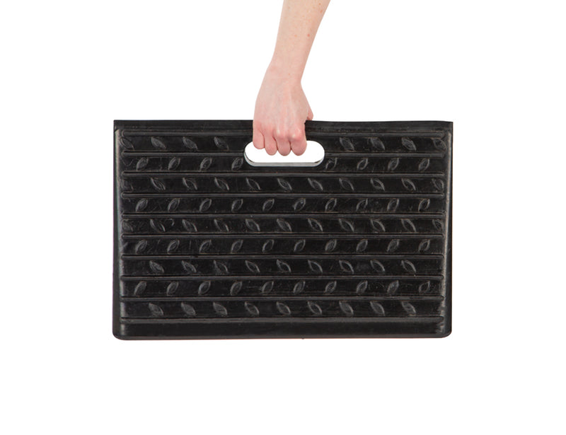 Practo Tools Drempelhulp - oprijhelling in rubber 49 x 31 x 10 cm - P165