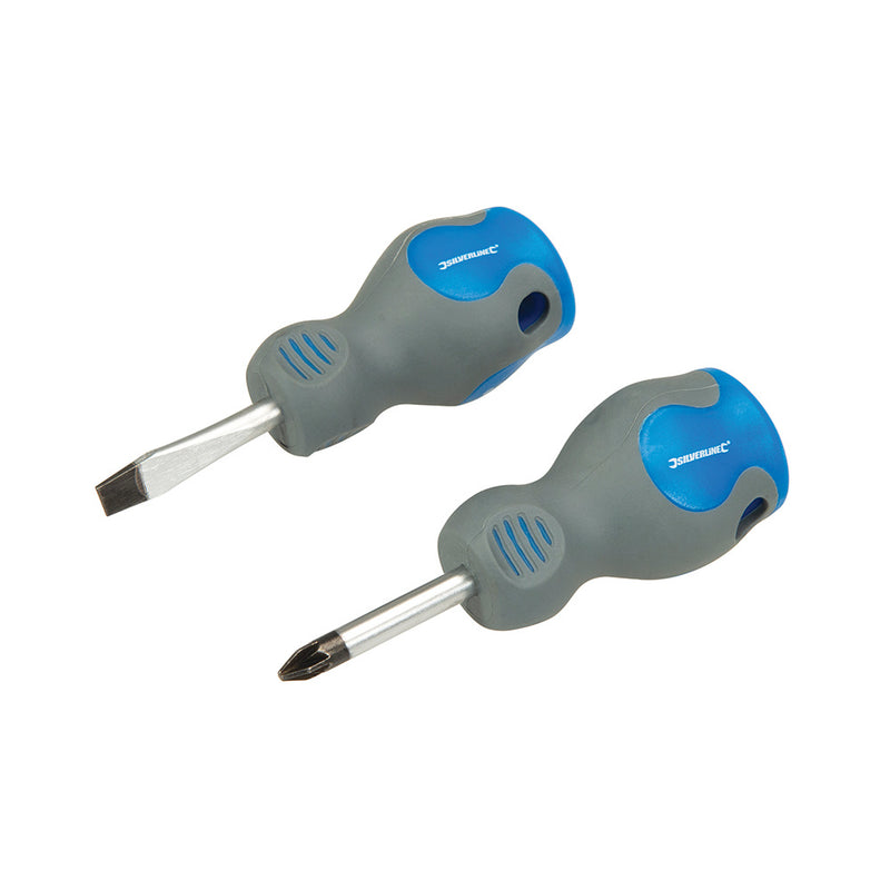 Silverline 18 delige soft-grip schroevendraaier set - 633940
