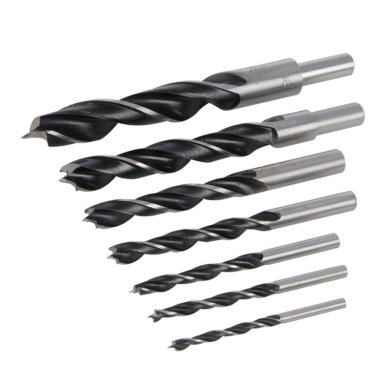 Silverline 7-delige houtboorset 4 - 16 mm - 464911