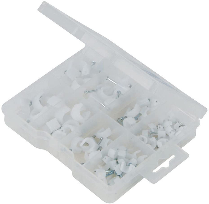 Silverline Kabelklemmen assortiment 86 delig - 277862