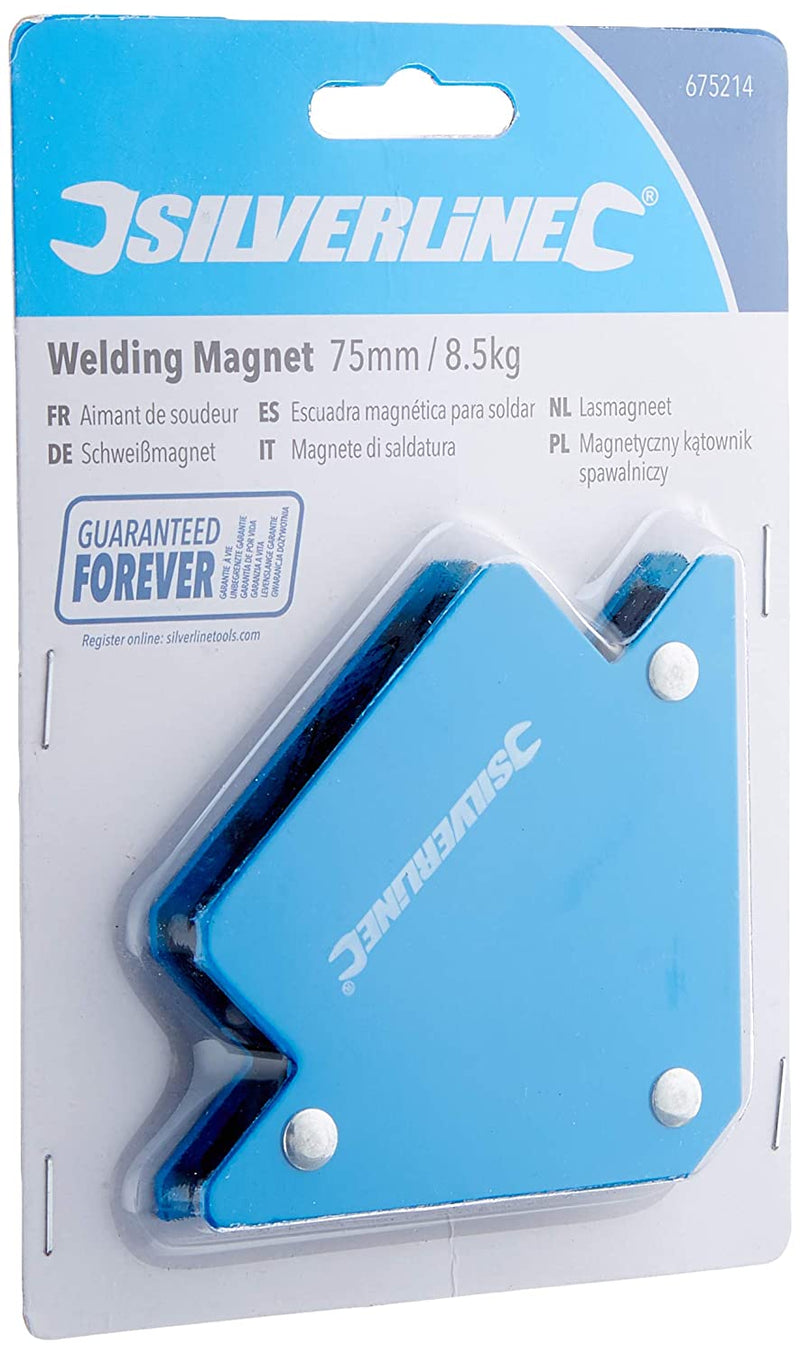 Silverline Lasmagneet 75 mm - 8.5 kg - 675214