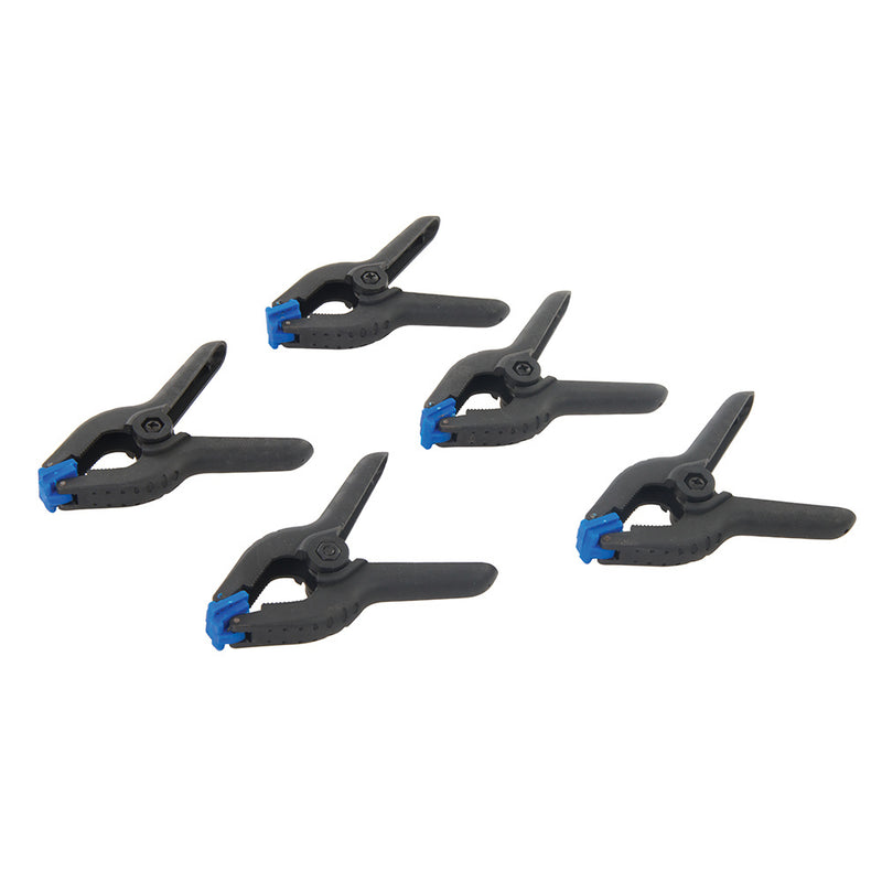 Silverline Veerklemmen 100mm - 40mm kaak  - 5 stuks - 435082