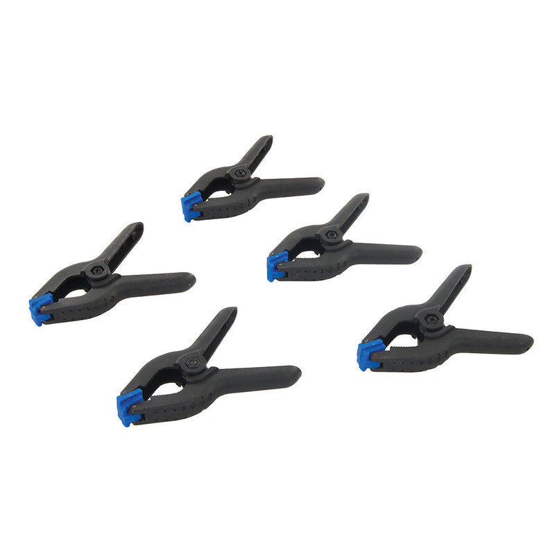 Silverline Veerklemmen 60mm - 30mm kaak - 5 stuks - 250136