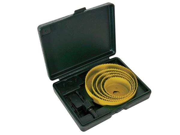 Toolland Gatenzaagset 64-124 mm - 8-delig - P1017