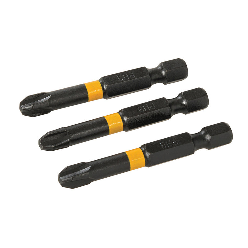 Triton Kruiskop impact schroefbit PH3 - 50 mm - 3 stuks - 826382