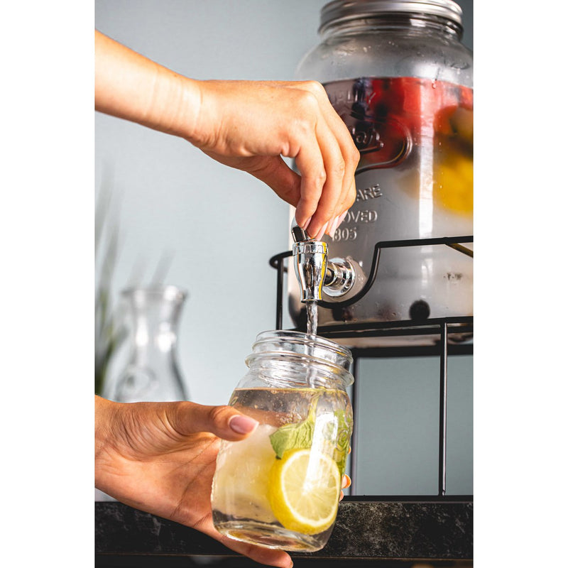 Sareva Drankdispenser - met houder - 2 x 3 Liter - 164387