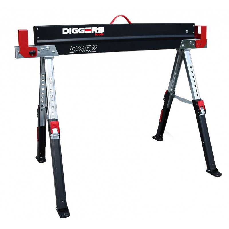 Diggers Schragen set 2 stuks - 600kg per schraag - werktafel - Alternatief Toughbuilt - D852