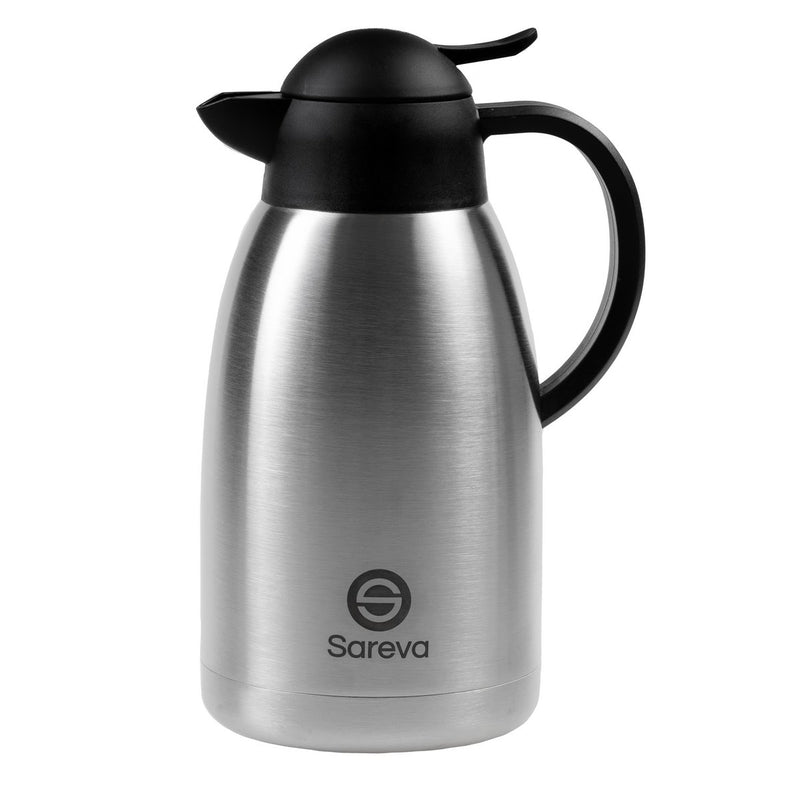 Sareva Thermoskan RVS Zwart 2 Liter - 137509