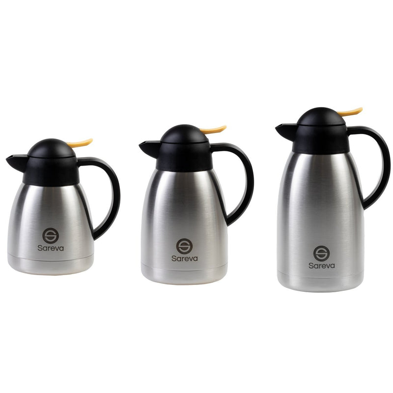 Sareva Thermoskan RVS Geel 1.5 Liter - 137524