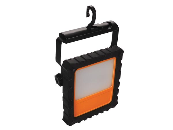 Perel Draagbare Herlaadbare LED-Werklamp - 20 W - 1400 lm - met dimfunctie - EWL432NW-R
