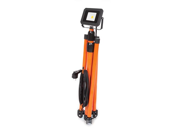 Perel Draagbare LED-Werklamp op statief - 20 W - 4000 K - EWL512T