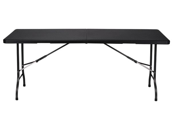 Perel Vouwtafel Rotanlook - 180 x 75 x 74 cm - FP180R