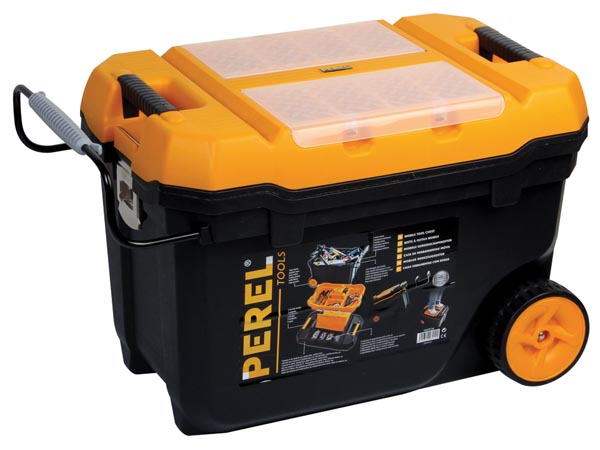 Perel Gereedschapskoffer op Wielen - 595 x 420 x 370 mm - OMTC28