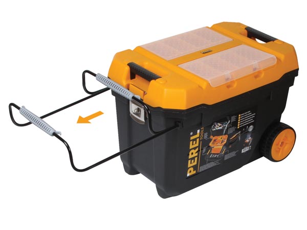 Perel Gereedschapskoffer op Wielen - 595 x 420 x 370 mm - OMTC28