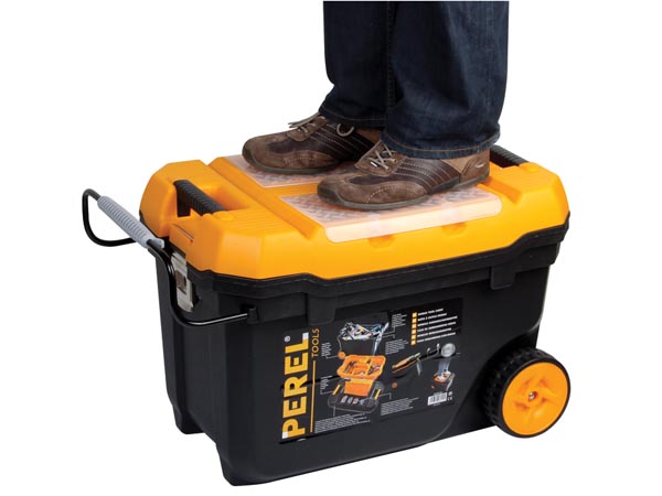 Perel Gereedschapskoffer op Wielen - 595 x 420 x 370 mm - OMTC28