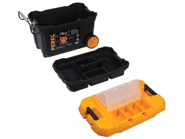 Perel Gereedschapskoffer op Wielen - 595 x 420 x 370 mm - OMTC28