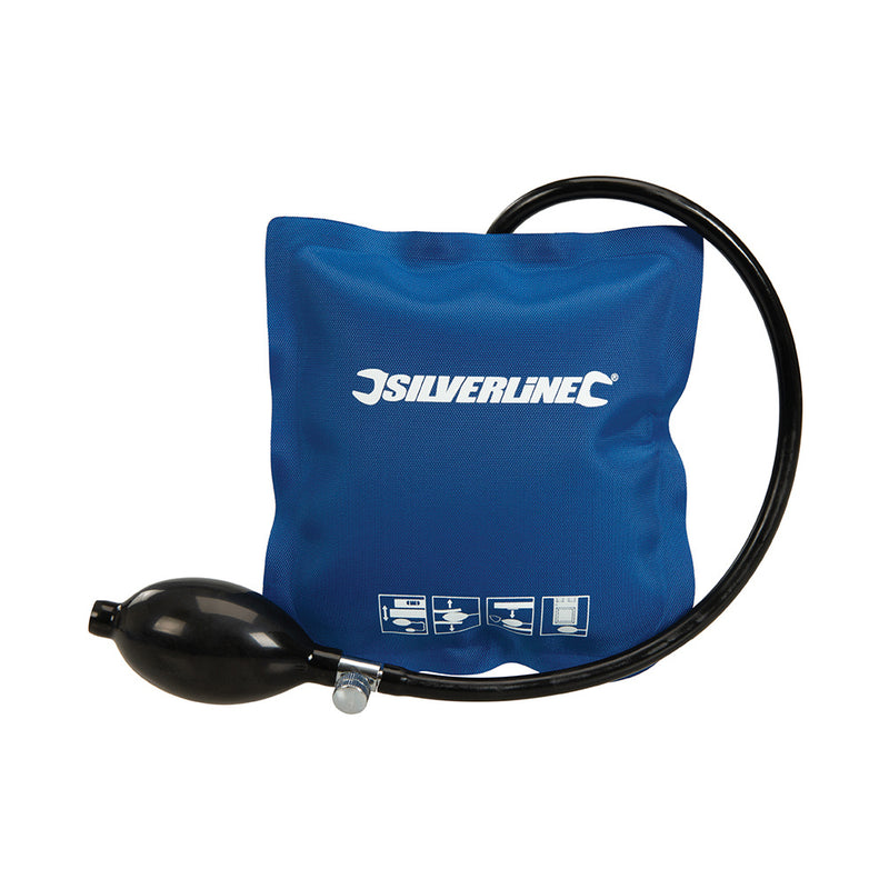 Silverline Air Wedge - Oplaadbare wig 170 x 160 mm - 120 kg - 676179