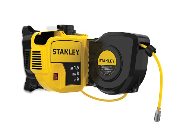 Stanley Compressor - olievrij - low noise - 1.5 pk / 8 bar - WE15/8/0