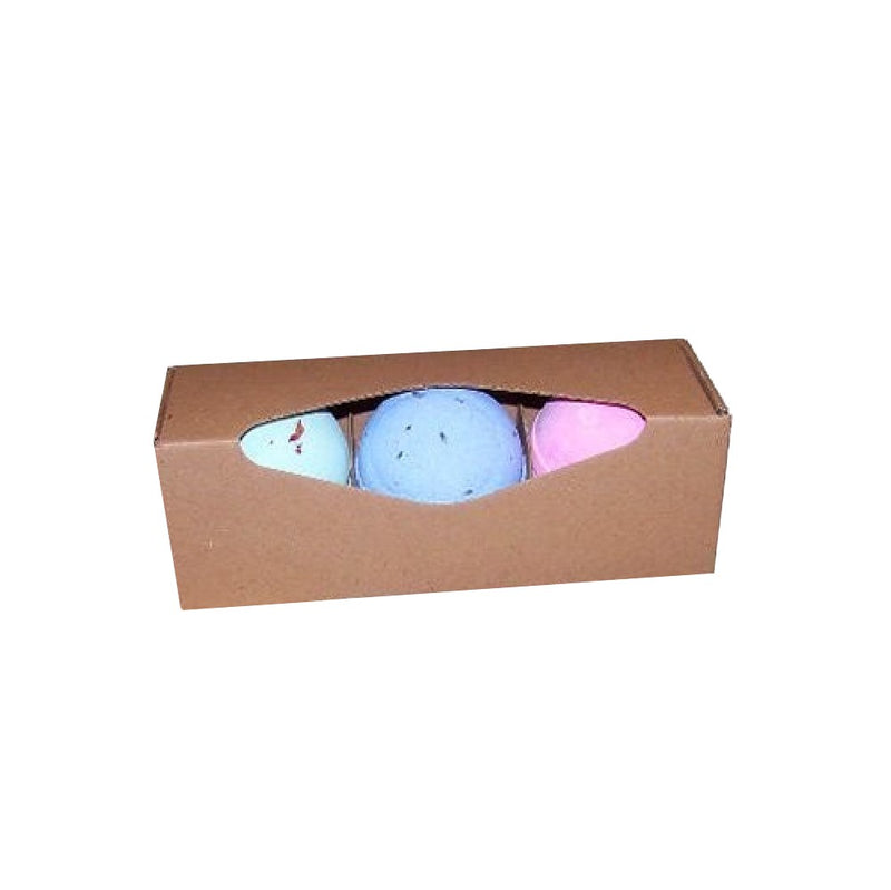 AW Gifts - Bruisbal Tropical Paradise Coco Bath Bombs - Papaya - 3 stuks x 180gr - TPCB-03