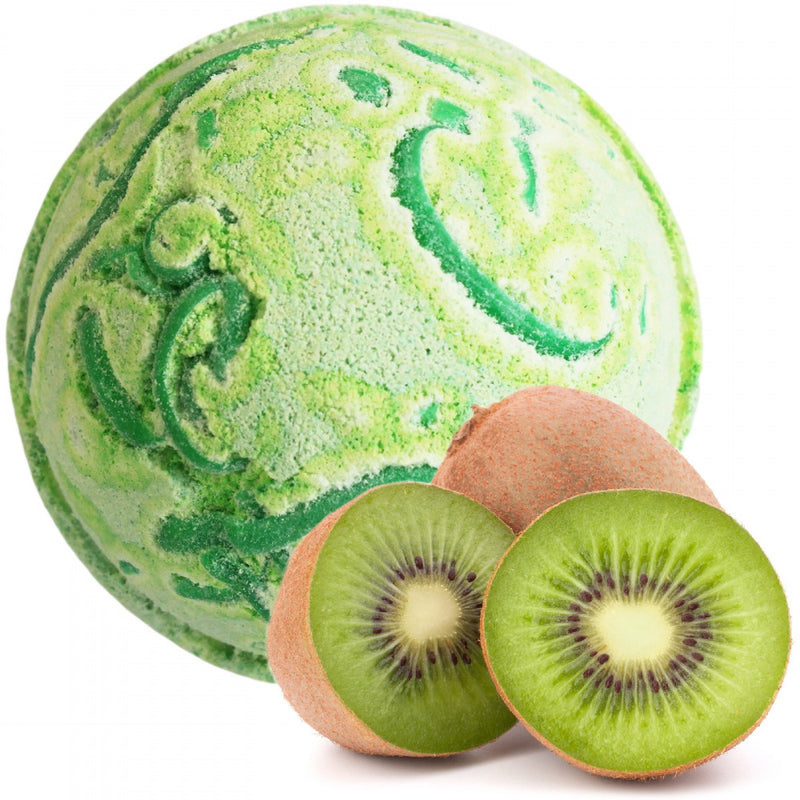 AW Gifts - Bruisbal Tropical Paradise Coco Bath Bombs - Kiwi - 3 stuks x 180gr - TPCB-06